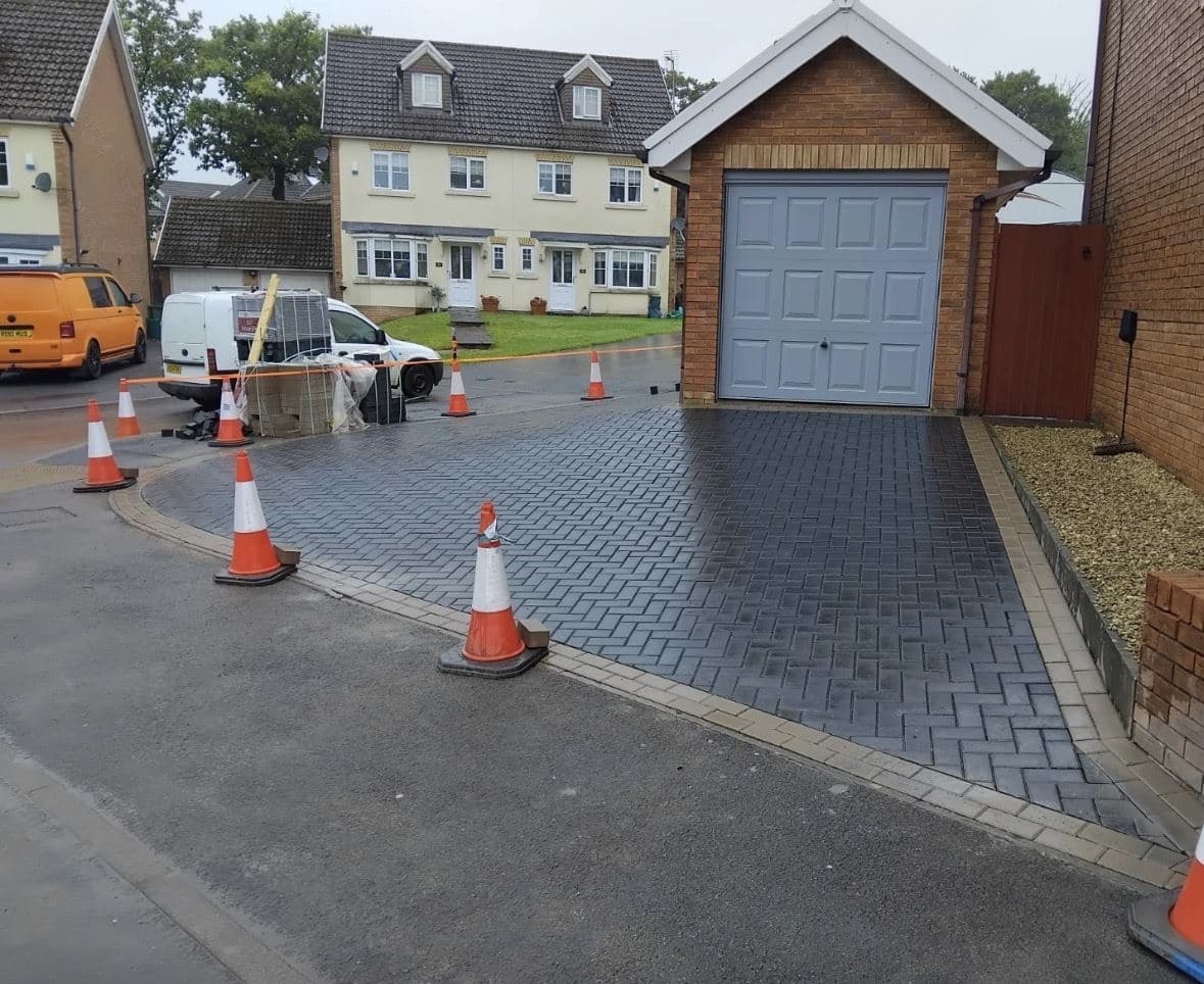 KiKK Groundworks team on site in Norfolk